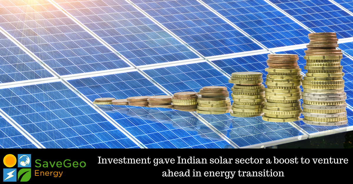 Investment Scenario is the Driving Growth in Indian Solar Power Sector