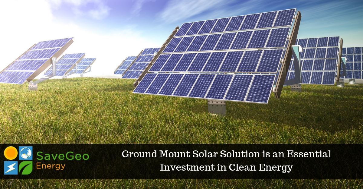 ground-mounted solar power system