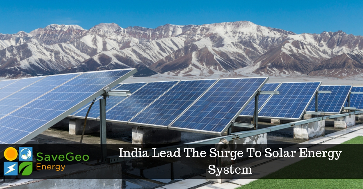 India Is Now Investing More Towards Solar Power System